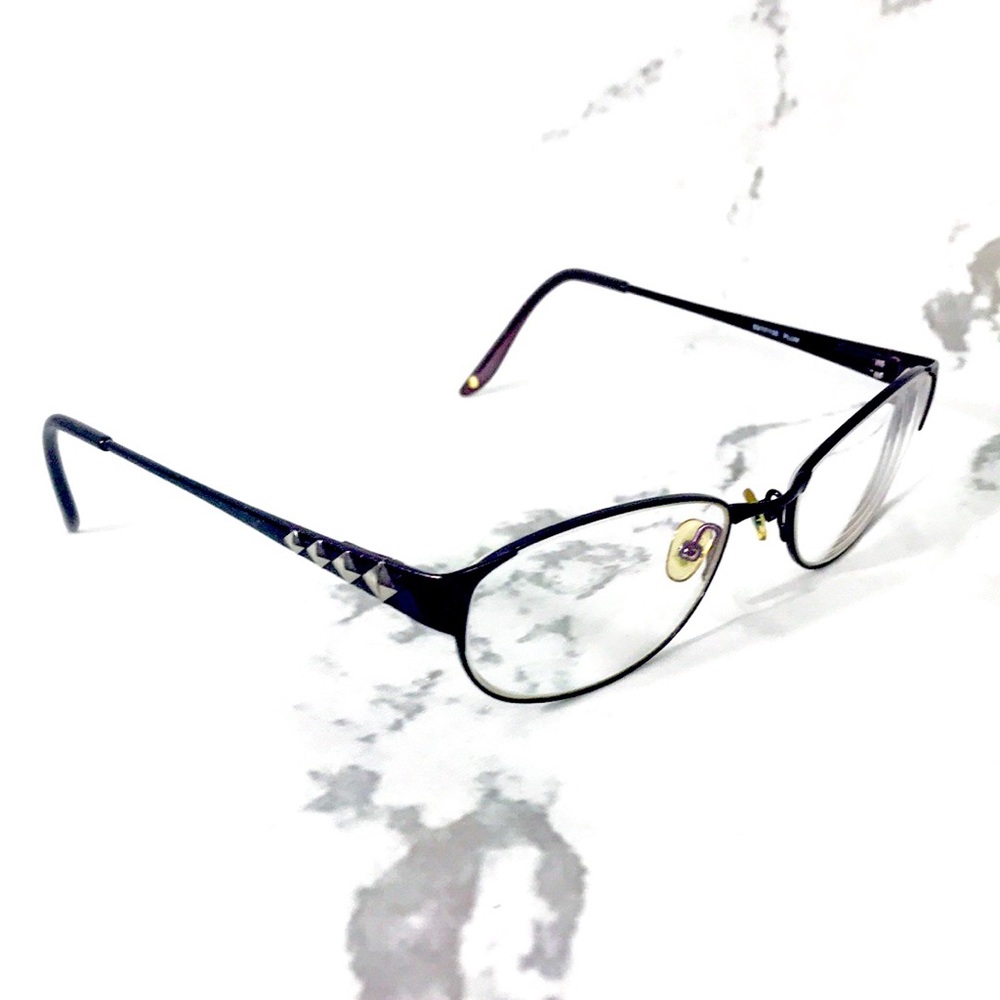 Valerie Spencer plum studded glasses frames only
